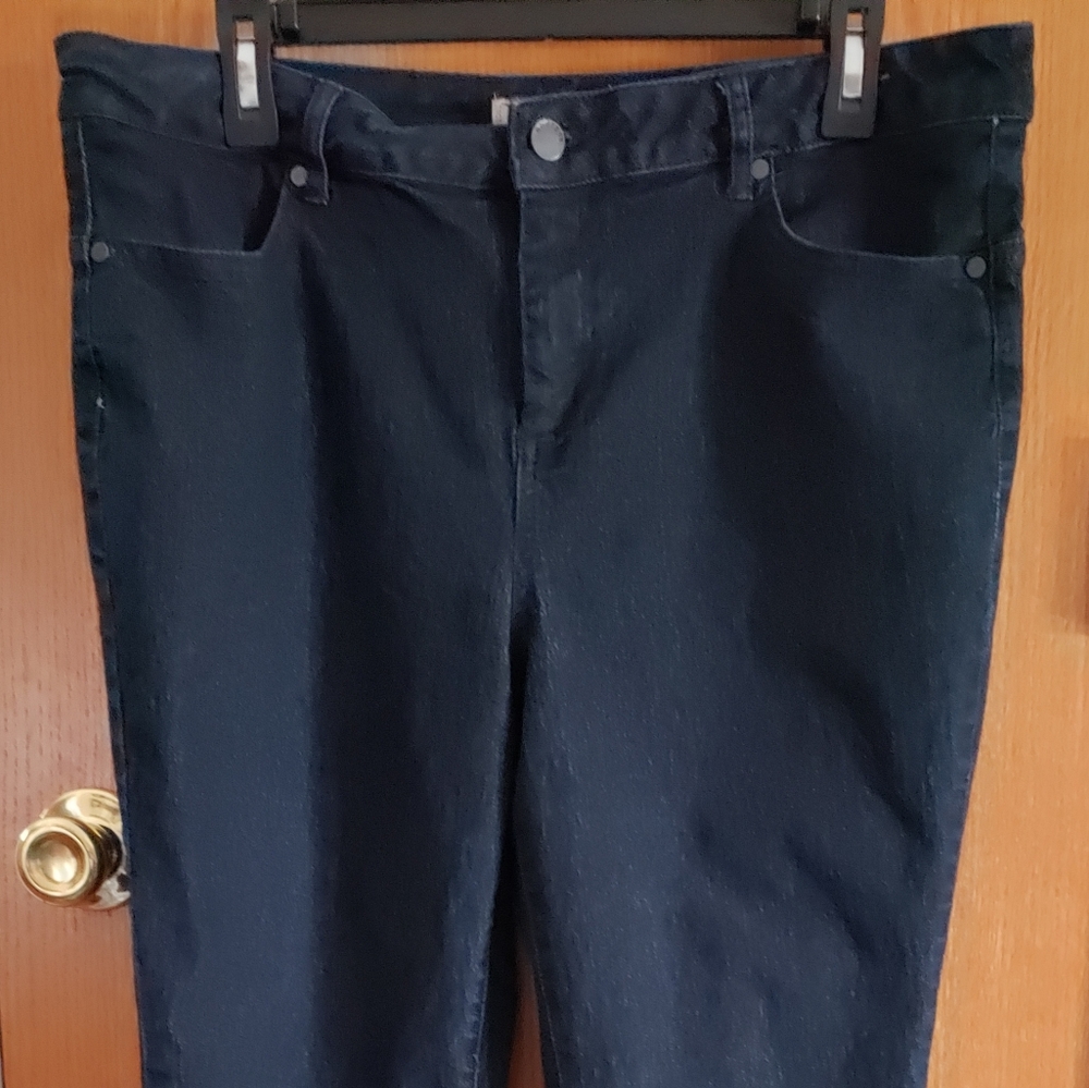 Route 66 Skinny Jeans, Size 32, 28"inseam, Dark Denim